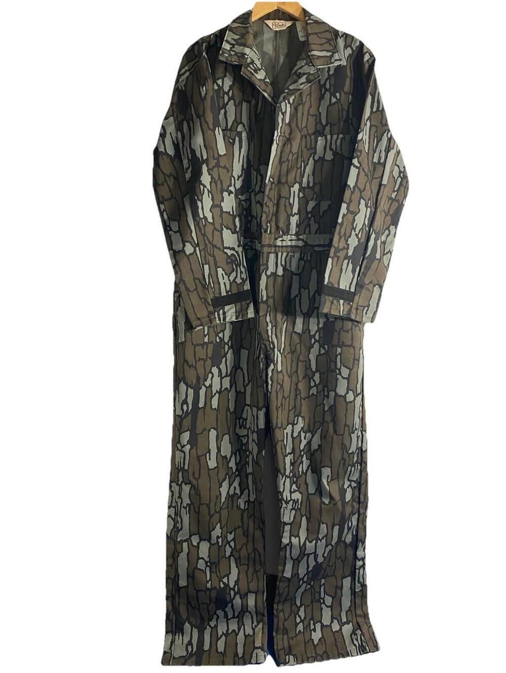 Vintage 1980 TREBARK Camo Coveralls Made In USA Rebark Size L NWOT [COPY]